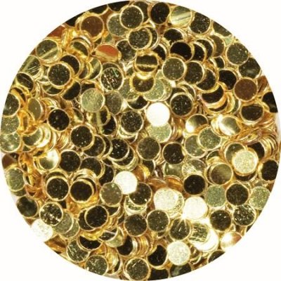 Gold Polka Dot,Confetti