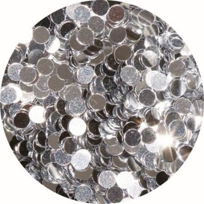 Silver Polka Dot,Confetti